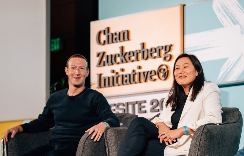 Mark Zuckerberg & Priscilla Chan
