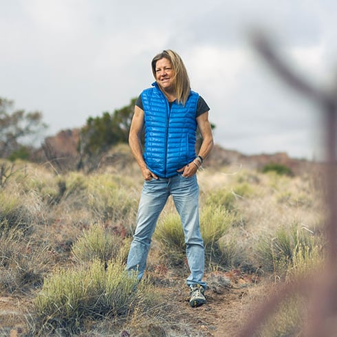 Image of Andra Stratton standing outdoors