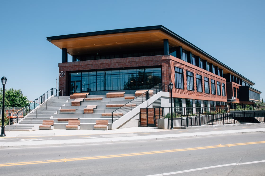 Image of CZI building from front