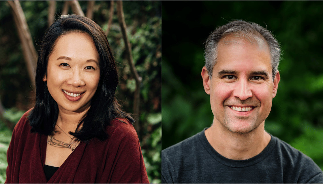 Images of Sandra Huang and Michael Horn